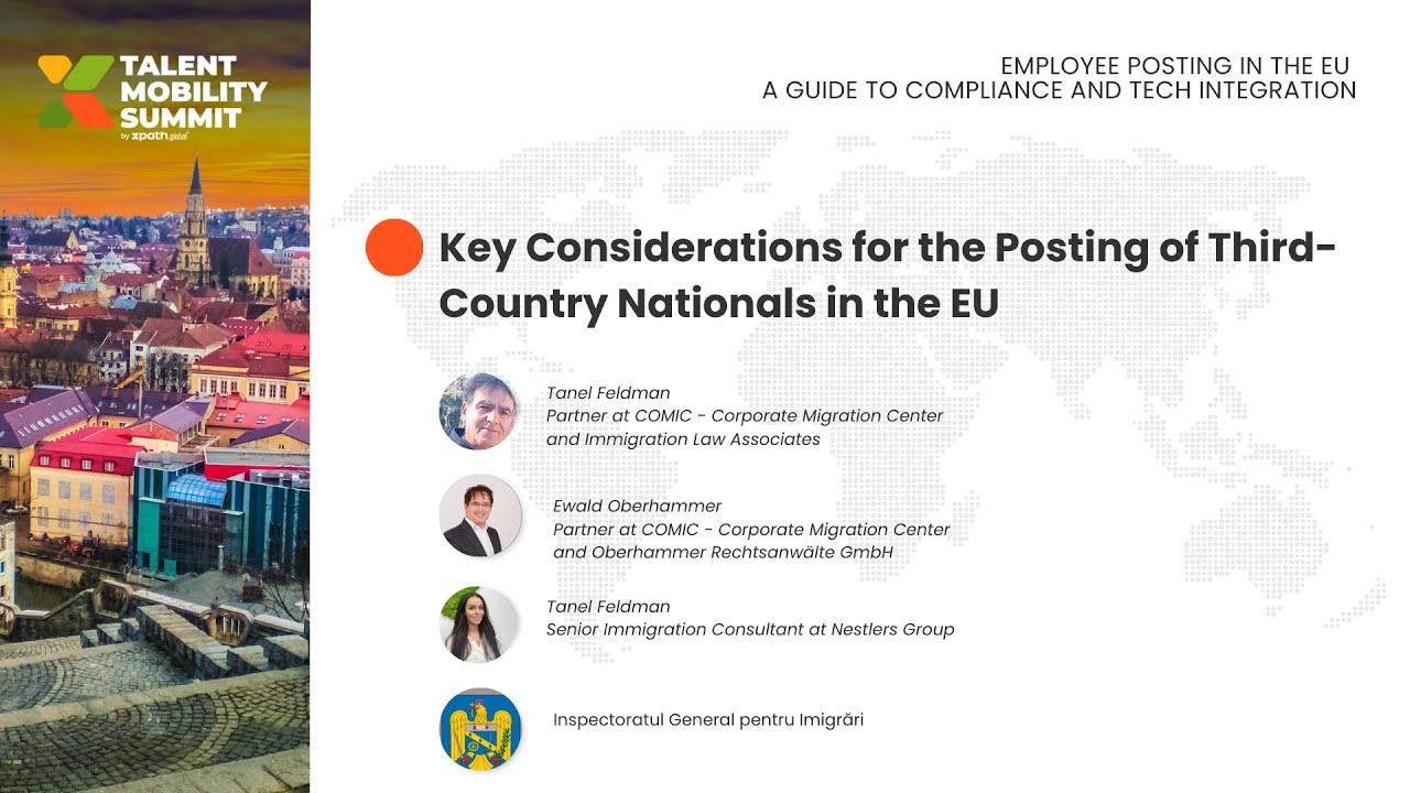 Key Considerations for the Posting of Third-Country Nationals in the EU (Outbound)