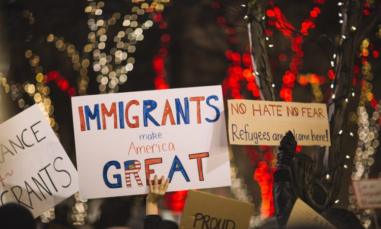 The mission statement of the United States Citizenship and Immigration Services or USCIS has been amended to include the phrase "welcome immigrants."