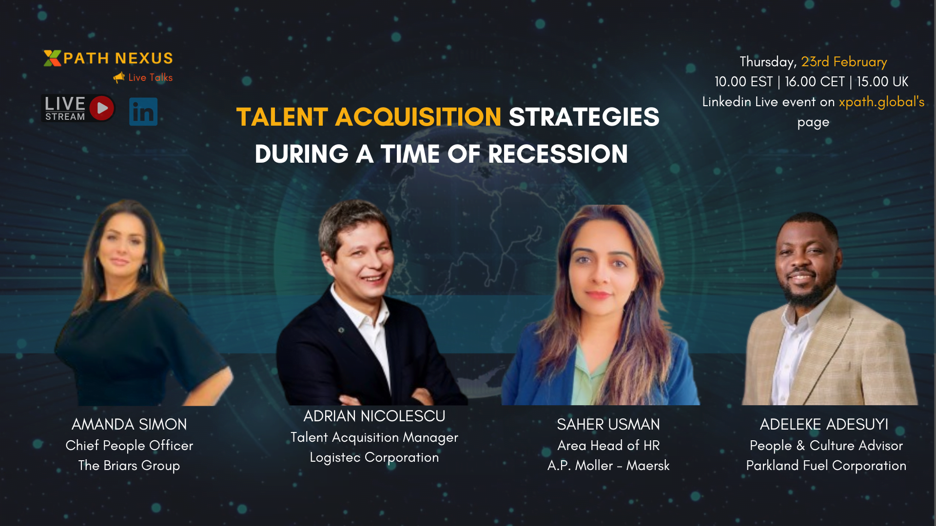 Talent acquisition and retention strategies in a time of recession