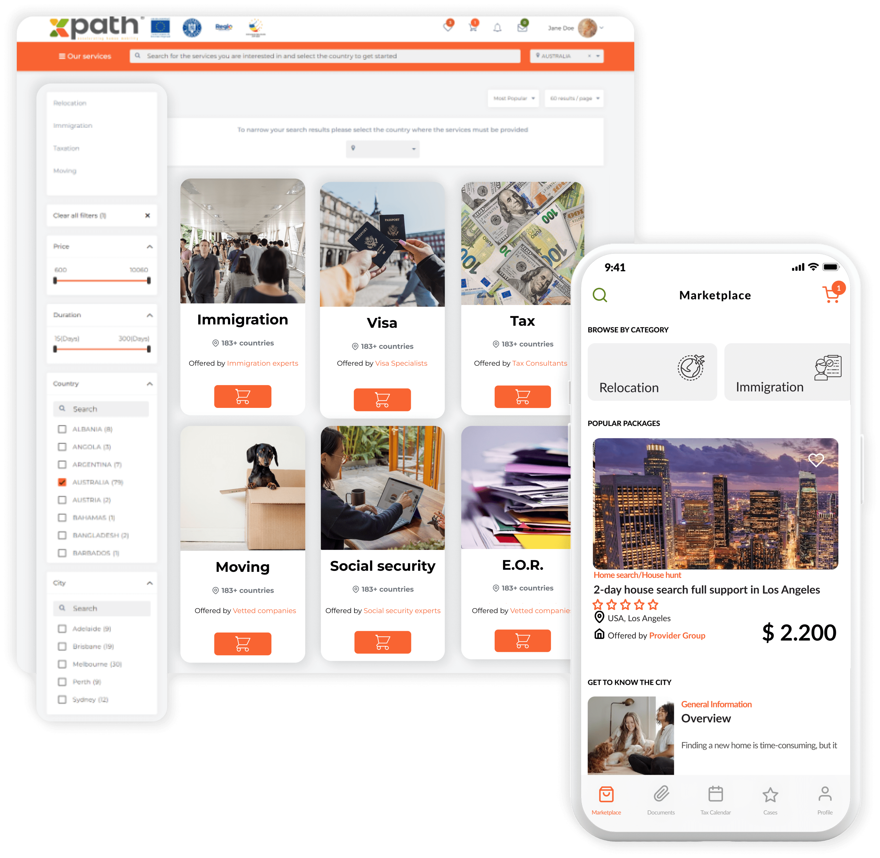 The First Ever Global Mobility Service Marketplace 