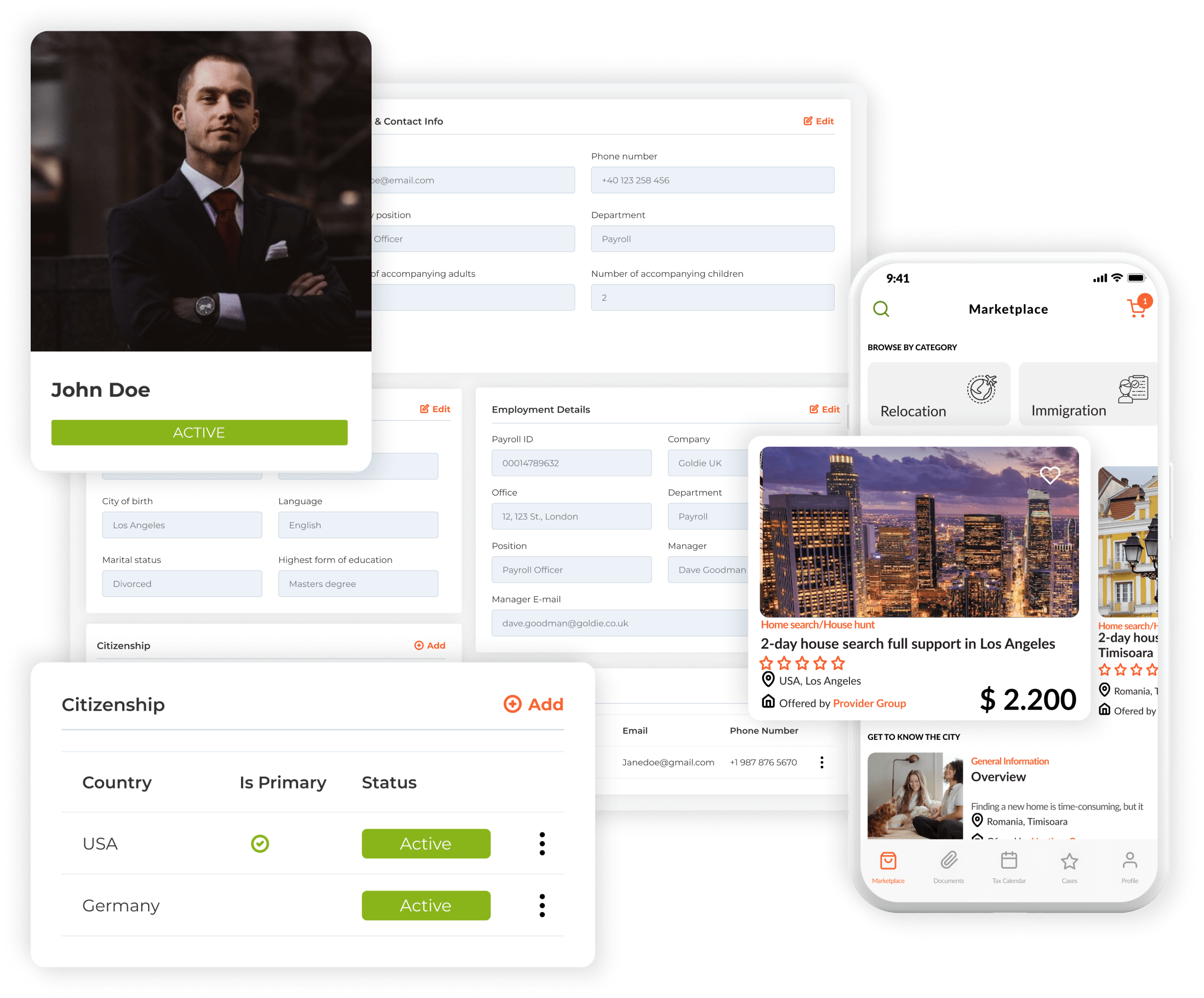 global marketplace service providers