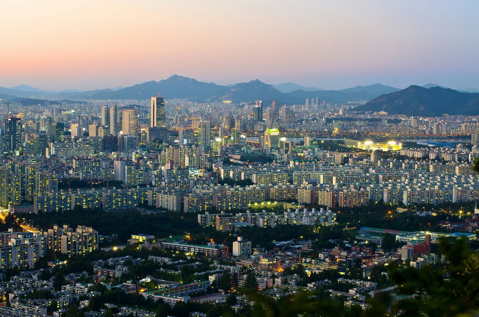 aerial view of city during daytime