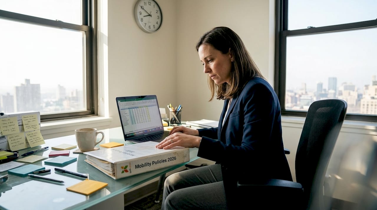 International mobility benefits: 42% of firms reviewed in 2026