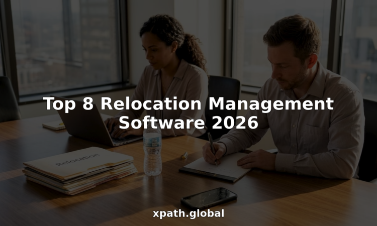 HR team working on relocation software dashboards