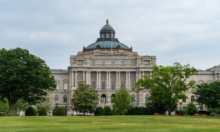 A large building with a dome on top of it